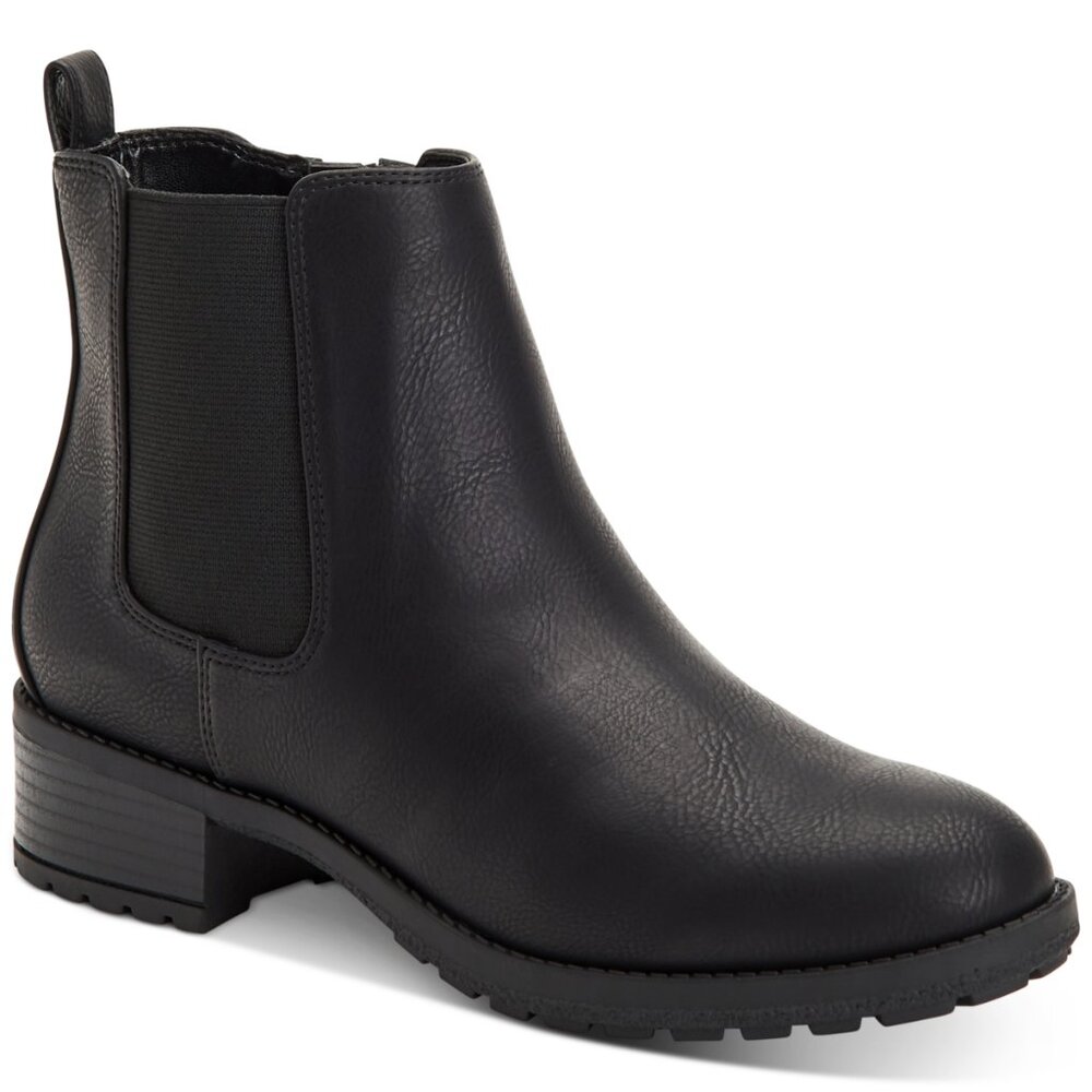 Style & Co. Womens Gladyy Faux Suede Ankle Ankle Boots
